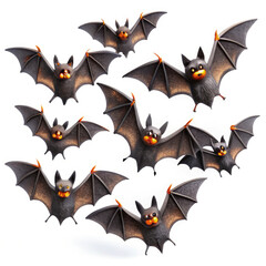 halloween pumpkin bat