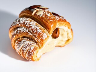 Cream-Filled Almond Croissant