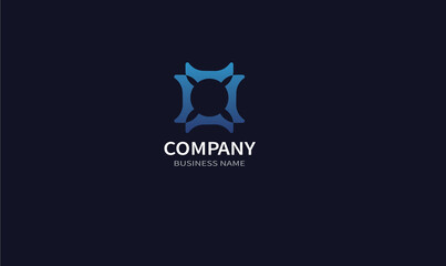 minimal company logo, digital logo