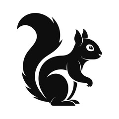 Squirrel Silhouette Vector