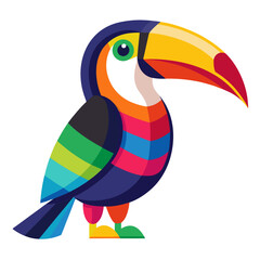 Toucan Colorful Vector