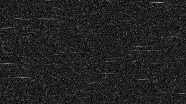 Seamless Glitch VHS for tv analog error effect overlay 4k video