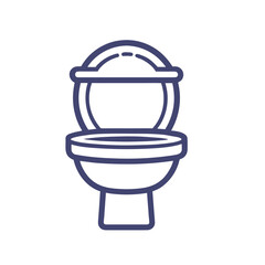 toilet bowl isolated on white background