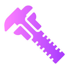 caliper gradient icon