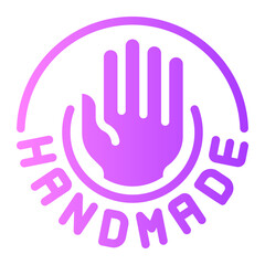 hand made gradient icon