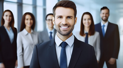 portrait of business people