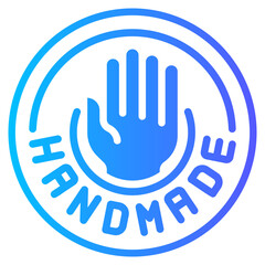 hand made gradient icon