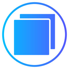 paper crafts gradient icon