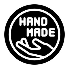 handcraft glyph icon