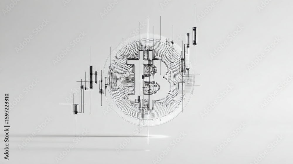 Poster intricate clock design featuring a central wire element representing a unique concept in timepiece b