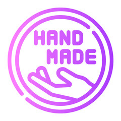 handcraft gradient icon