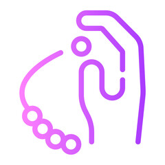 jewelry gradient icon