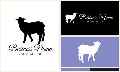Sheep Logo Design Variations. (74)