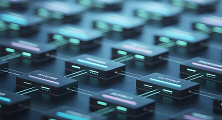 Futuristic data processing network