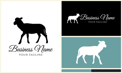 Sheep Logo Design Variations. (70)