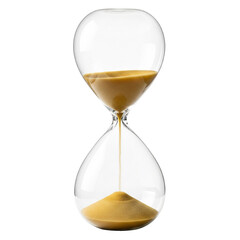hourglass isolated on white, Hourglass, cut out background.