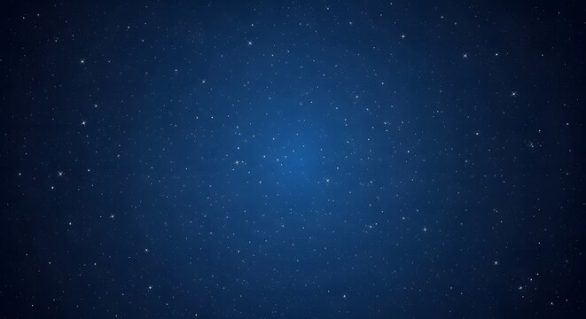 Abstract dark blue background with subtle glowing dots and light gradient. - Powered by Adobe