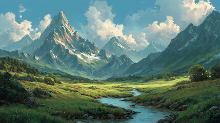 Fototapeta premium Impressive summer sunrise on Eibsee lake with Zugspitze mountain range. Sunny outdoor scene in German Alps, Bavaria, Germany, Europe. Beauty of nature concept background.