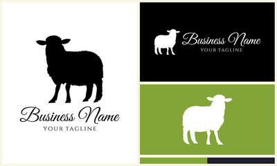Sheep Logo Design Variations. (45)