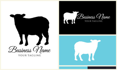 Sheep Logo Design Templates. (2)