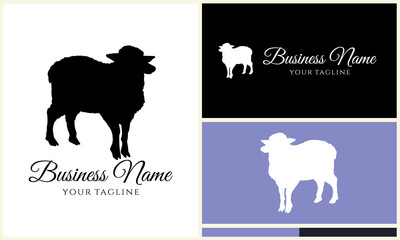 Obraz premium Sheep Logo Design Variations. (38)