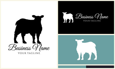 Obraz premium Sheep Logo Design Variations. (39)