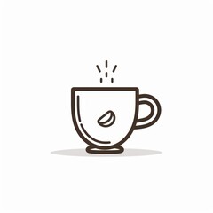 Simple coffee cup icon (1)