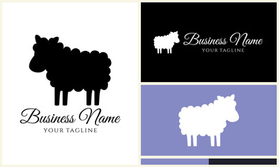 Sheep Logo Design Variations. (7)