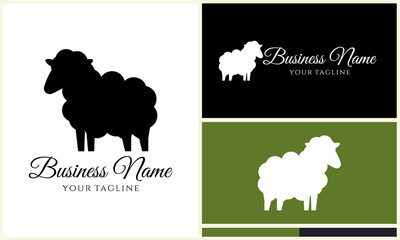 Sheep Logo Design Variations. (2)