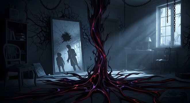 Enigmatic Reflection in the Chamber