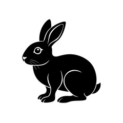 vector illustration of a bunny