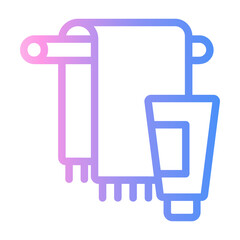 dental hygiene Line Gradient Icon