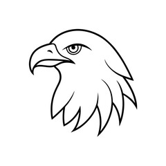 Obraz premium eagle head .svg