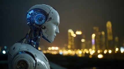 Fototapeta premium robot in action