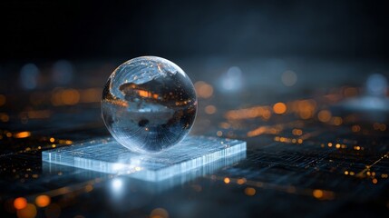 planet earth in space