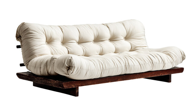 Futon. isolated object, white background
