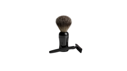 Luxury Black Shaving Set Shaving Brush and Razor
