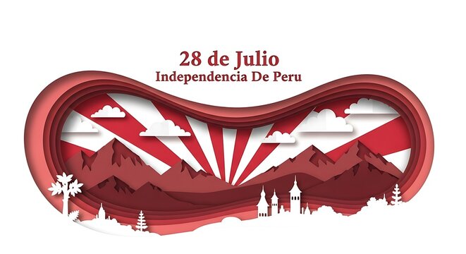 Peru's Independence Day: Paper Cut Celebration of 28th July