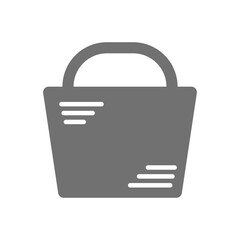 ショッピングバッグのシンプルなアイコン_04