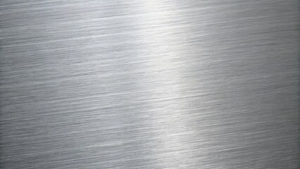 The brushed metal texture with a diagonal grain creates a modern and industrial background with subtle light
