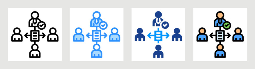 Delegation Tasks Collection Set Multiple Style