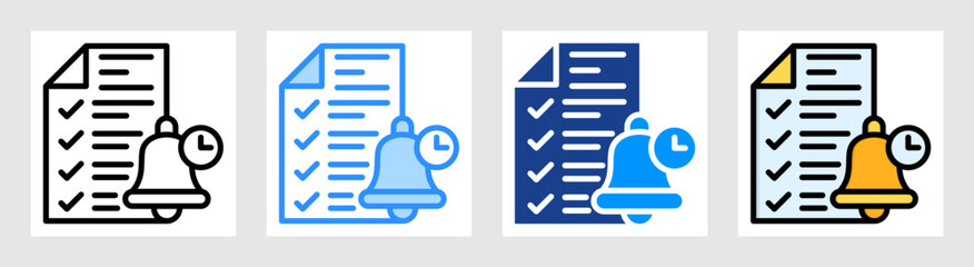 Task Reminder Collection Set Multiple Style