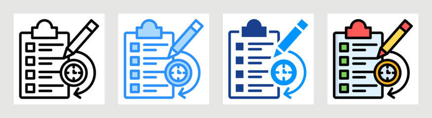 Daily Report Collection Set Multiple Style