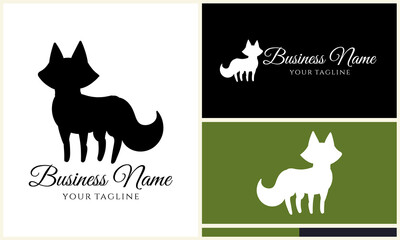 Cute Fox Logo Design Variations. (3)