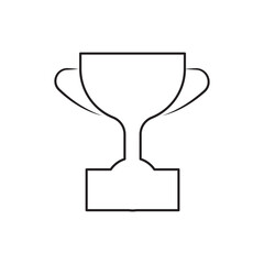 trophy, silhouette, award, prize, victory, champion, winner, success, achievement, competition, sports, cup, honor,