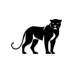 Panther Vector Logo – Black Panther Silhouette Design

