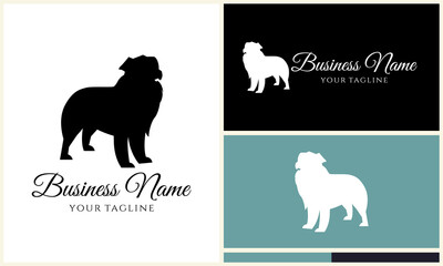 Obraz premium Border Collie Logo Design Variations.