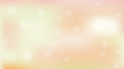 Autumn color and bokeh illustration abstract background