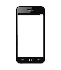 Smart phone. Realistic mobile phone