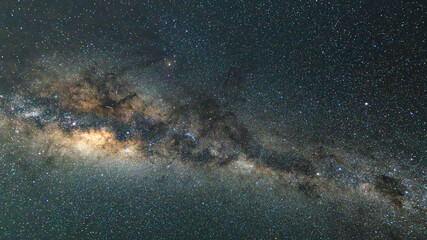 Clear and crisp Milky Way Night Sky